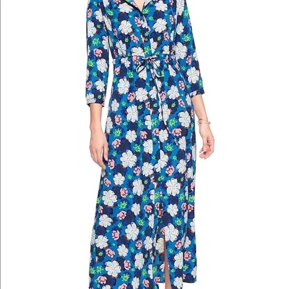 Banana Republic Long Floral Dress
